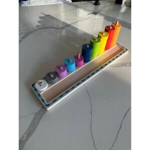 Fat brain ring stacker and counting set incomplete